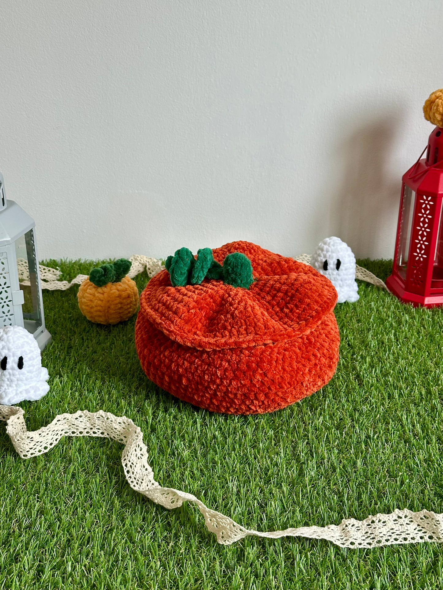 Patron PDF Jeu Memory Citrouille au crochet