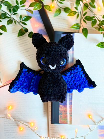 Patron crochet PDF Bat Boys chibi Nuiba, chauve-souris mignonne, modèle pour création de crochet de petite chauve-souris.