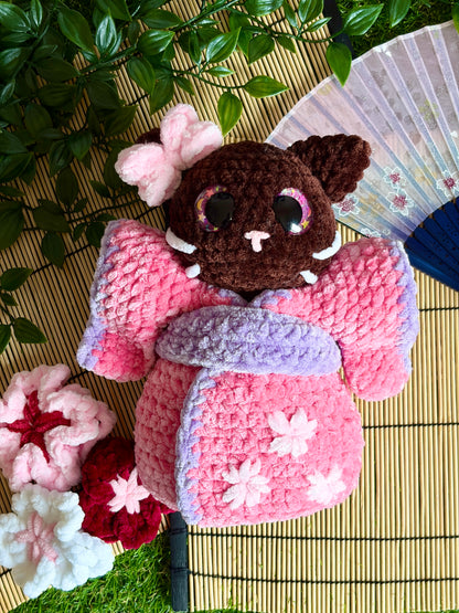 Suzume - Chatonne en kimono