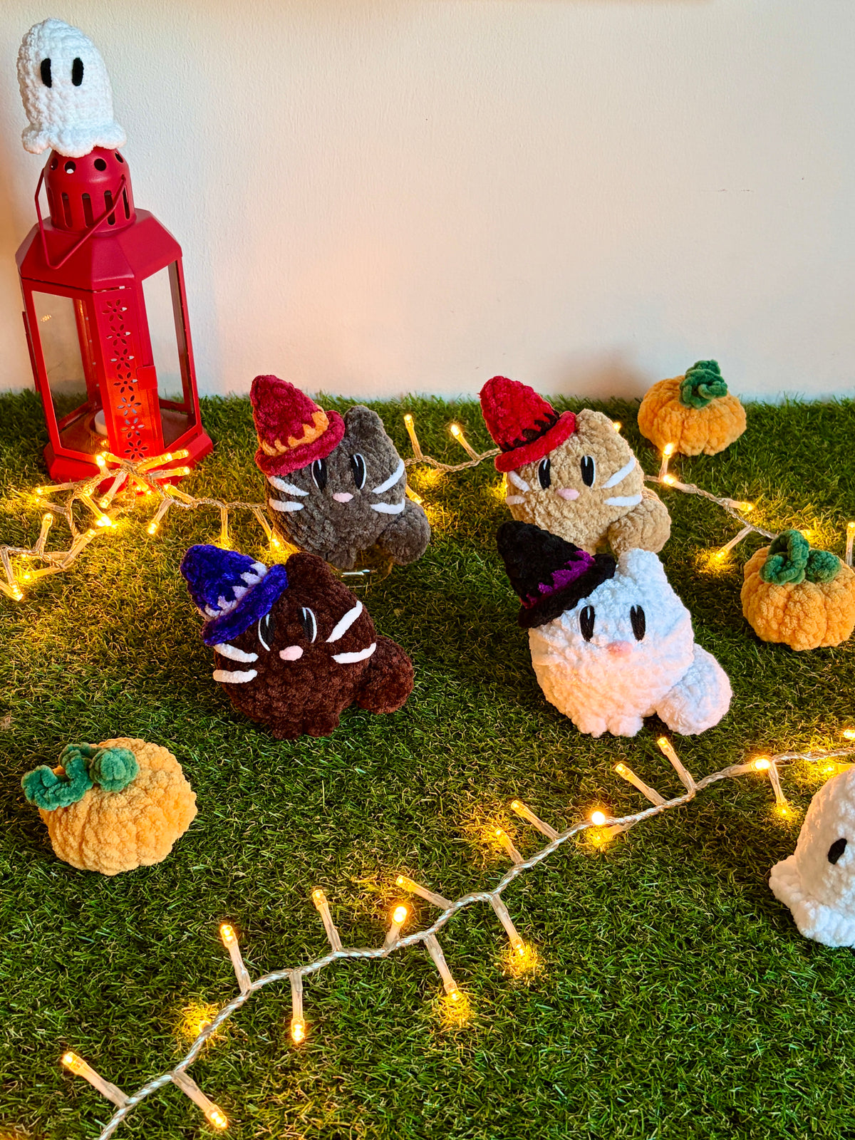 Chat flouf sorcier 🐈 🧙 - Peluche chat mignon