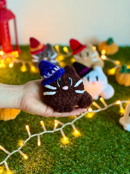 Chat flouf sorcier 🐈 🧙 - Peluche chat mignon
