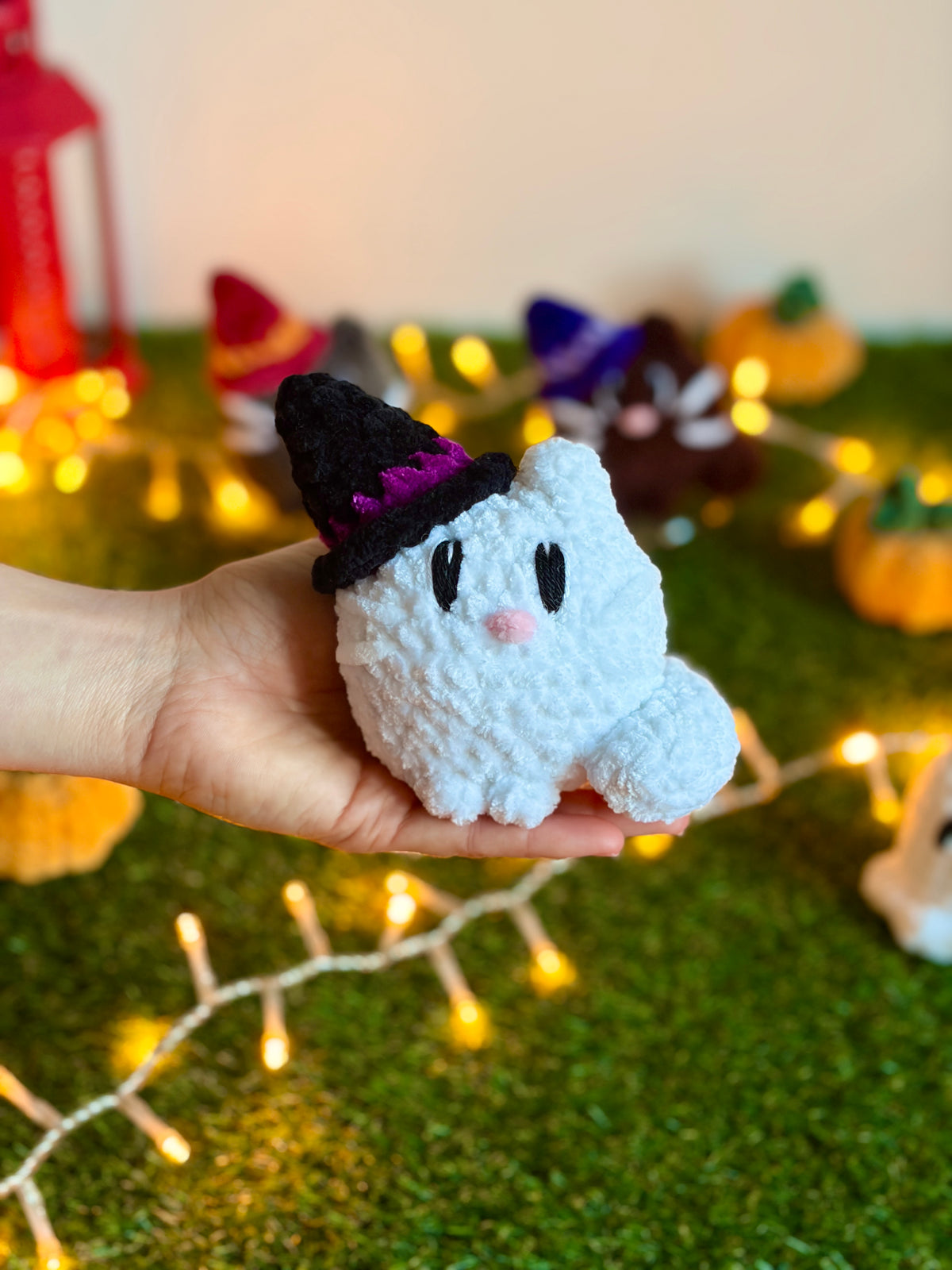 Chat flouf sorcier 🐈 🧙 - Peluche chat mignon