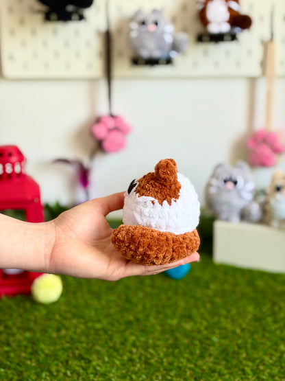 Chat Flouf grand modèle de Nuiba, peluche douce et colorée, avec détails réalistes et expressions mignonnes, pour collection ou câlins