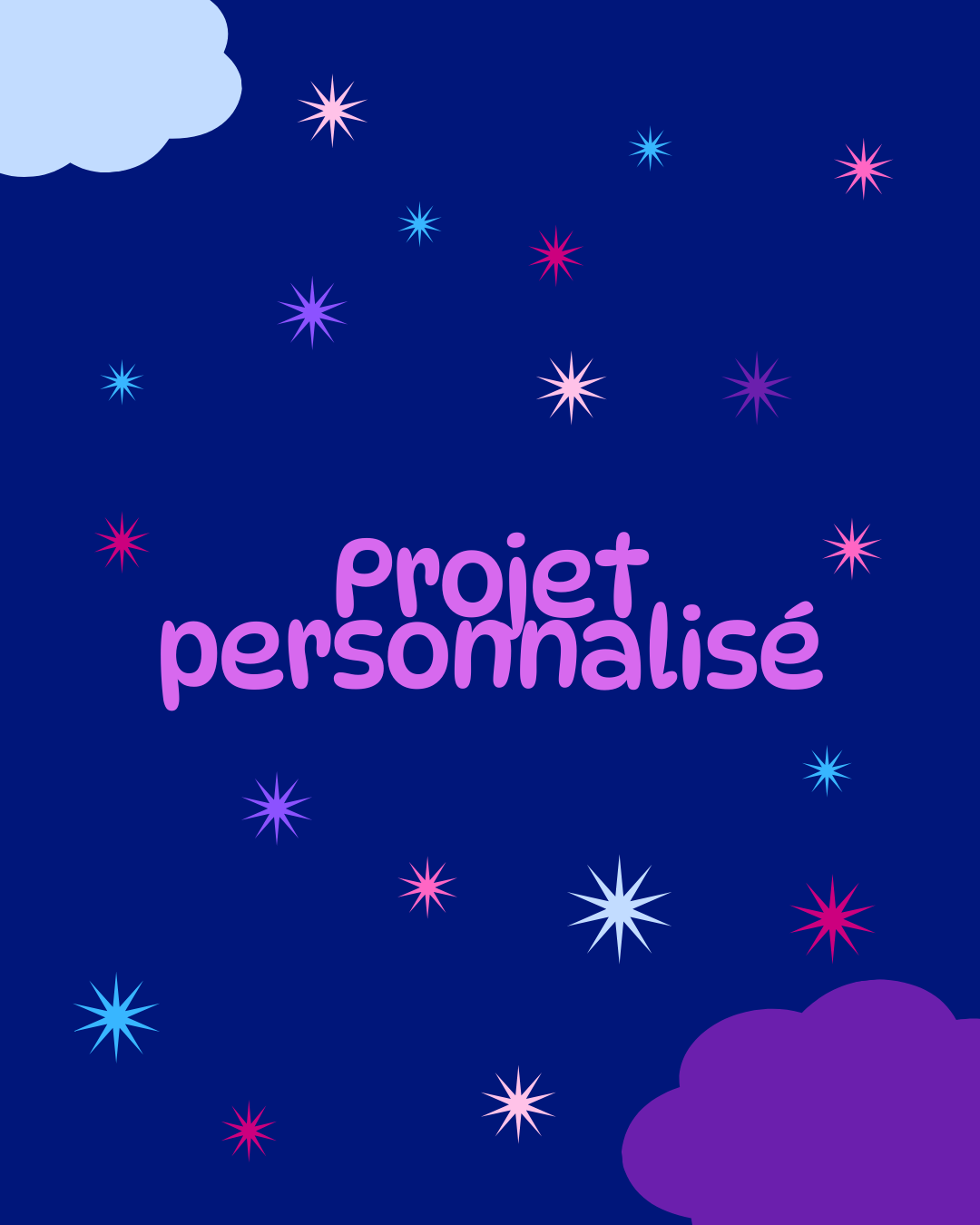 Image d’un projet personnalisé Nuiba, affiché sur un post Instagram avec un design créatif et coloré.